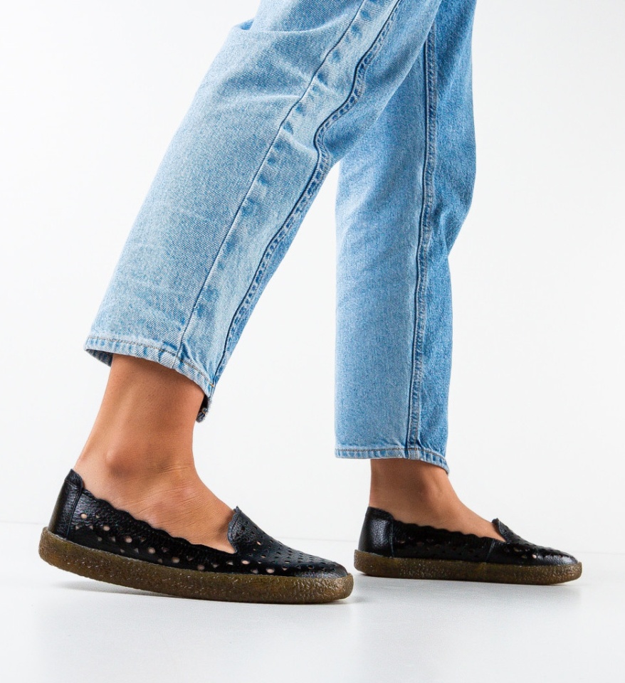 Espadrile dama Yajam Negre - Img 4