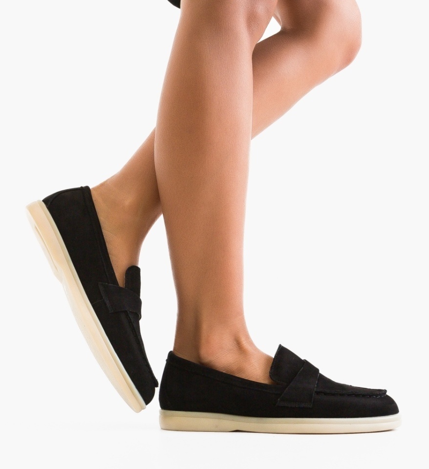 Pantofi Casual Abas Negri - Img 5