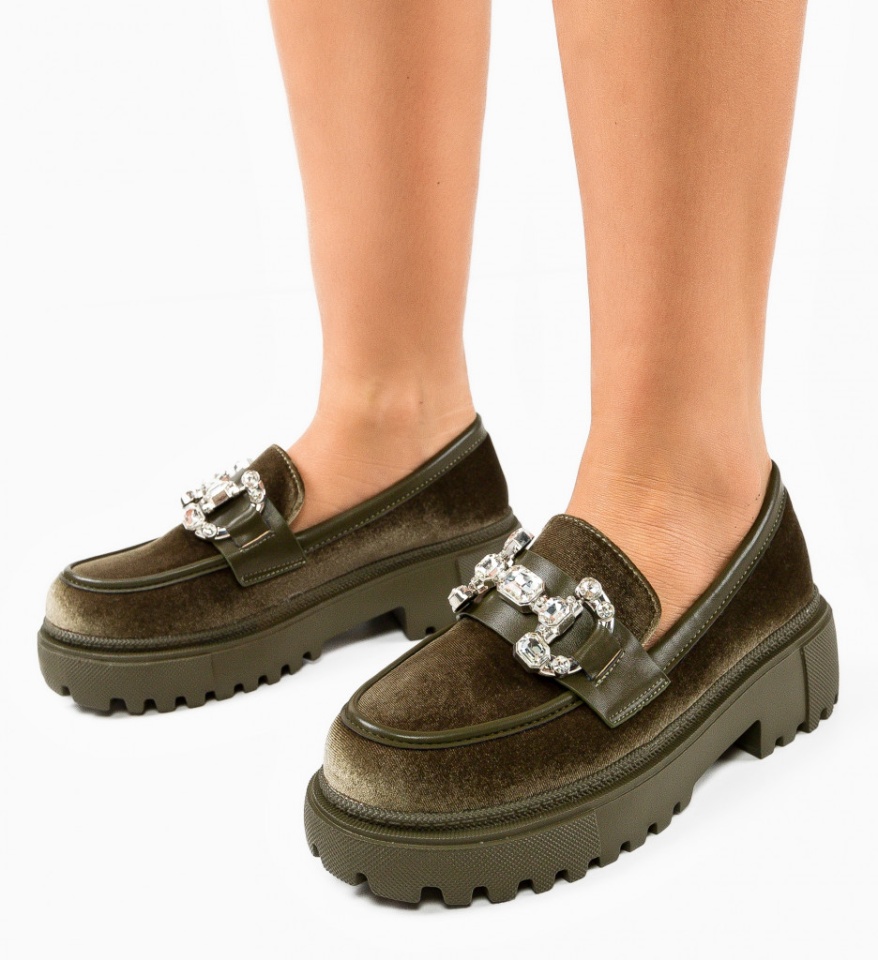 Pantofi Casual Adkins Verzi - Img 5