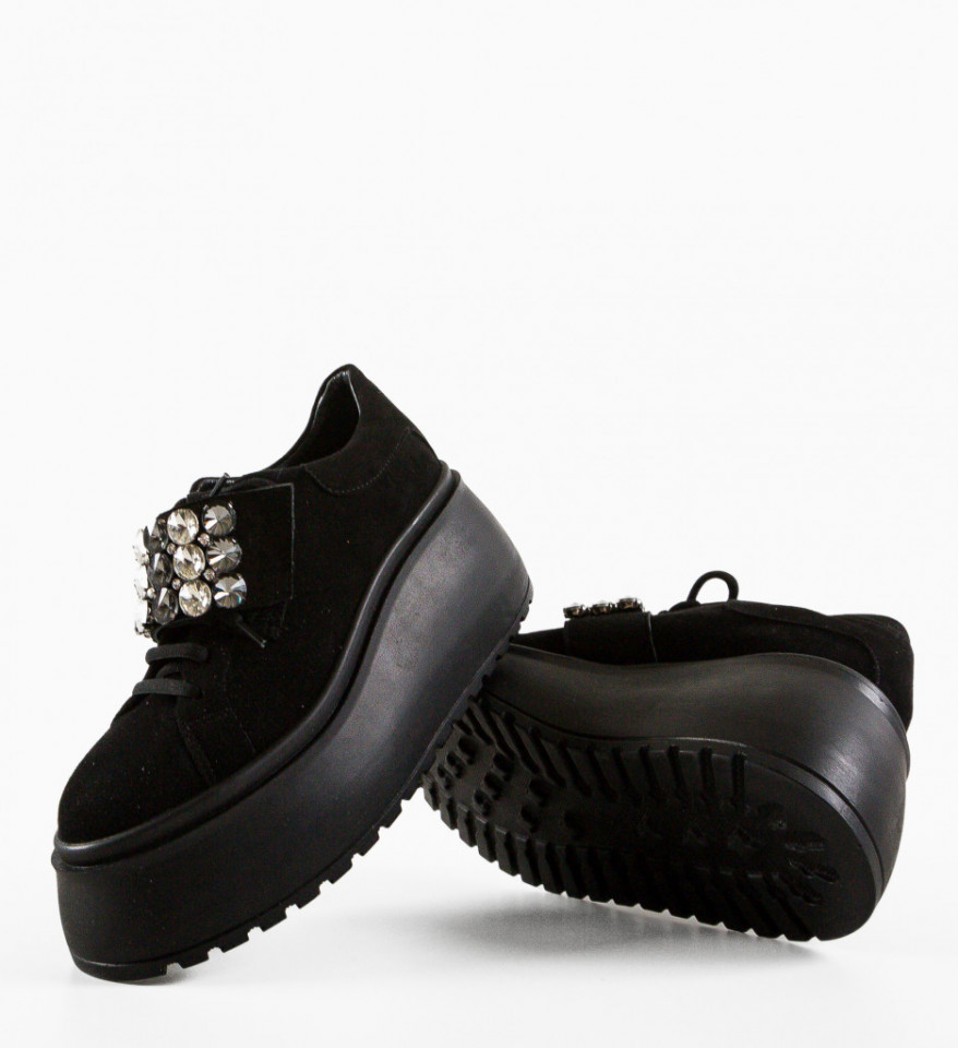 Pantofi Casual Alma Negri - Img 3