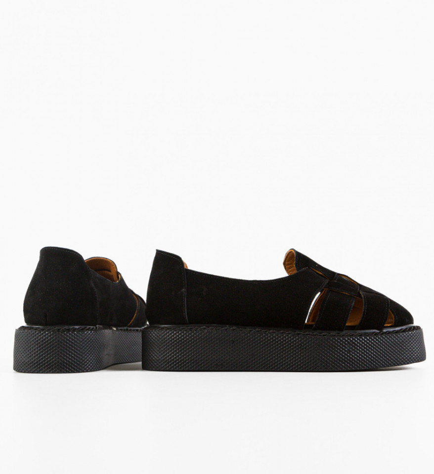 Pantofi Casual Anura Negri - Img 2