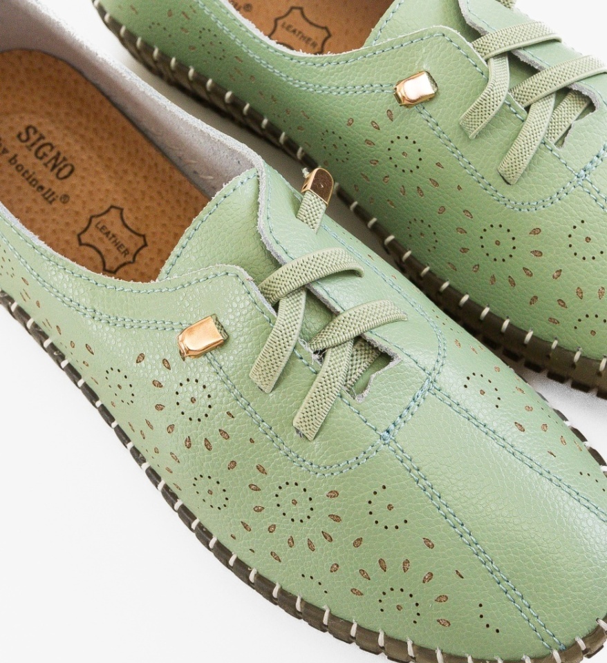 Pantofi Casual Azukar Verzi - Img 2