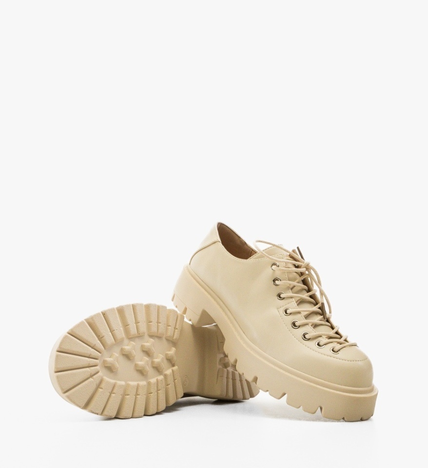 Pantofi Casual Berabe Bej - Img 4