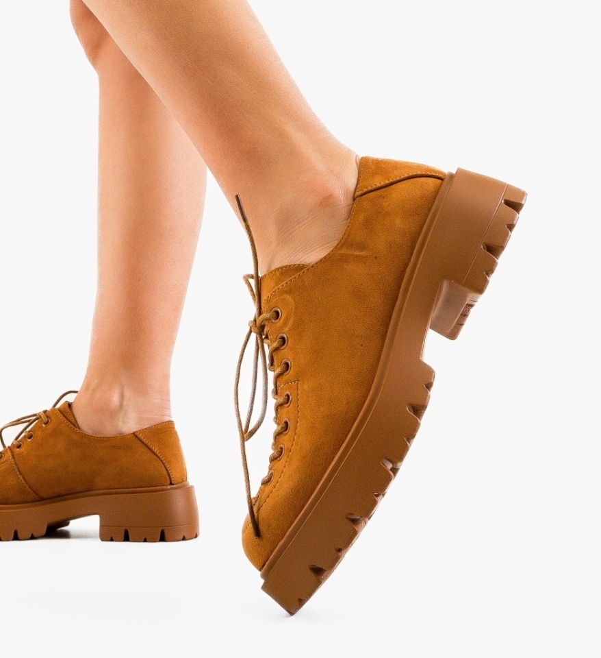 Pantofi Casual Berabe Camel - Img 4