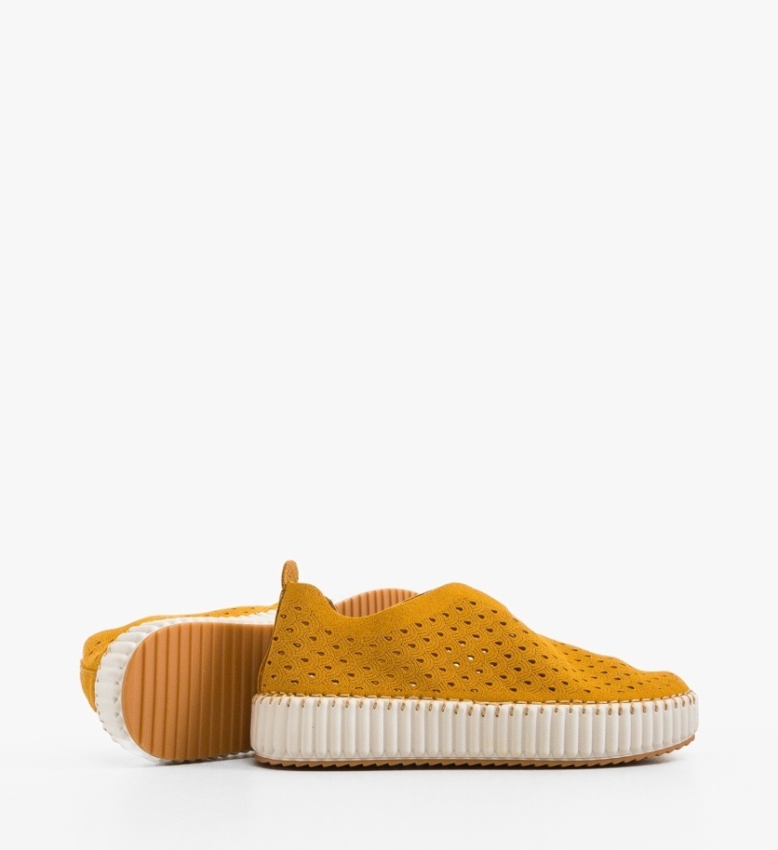 Pantofi Casual Berrt Camel - Img 3