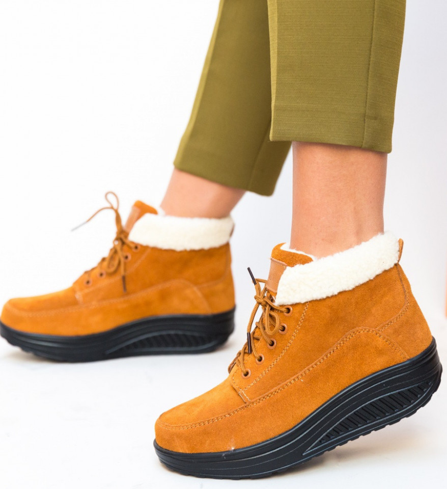 Pantofi Casual Blind Camel - Img 4