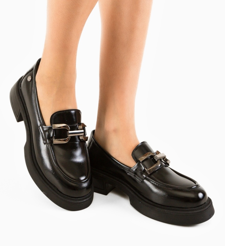 Pantofi Casual Brante Negri - Img 6