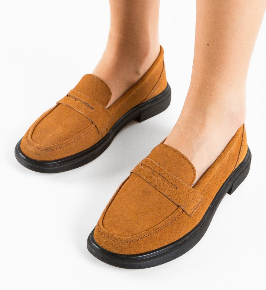 Pantofi Casual Butler Camel - Img 7