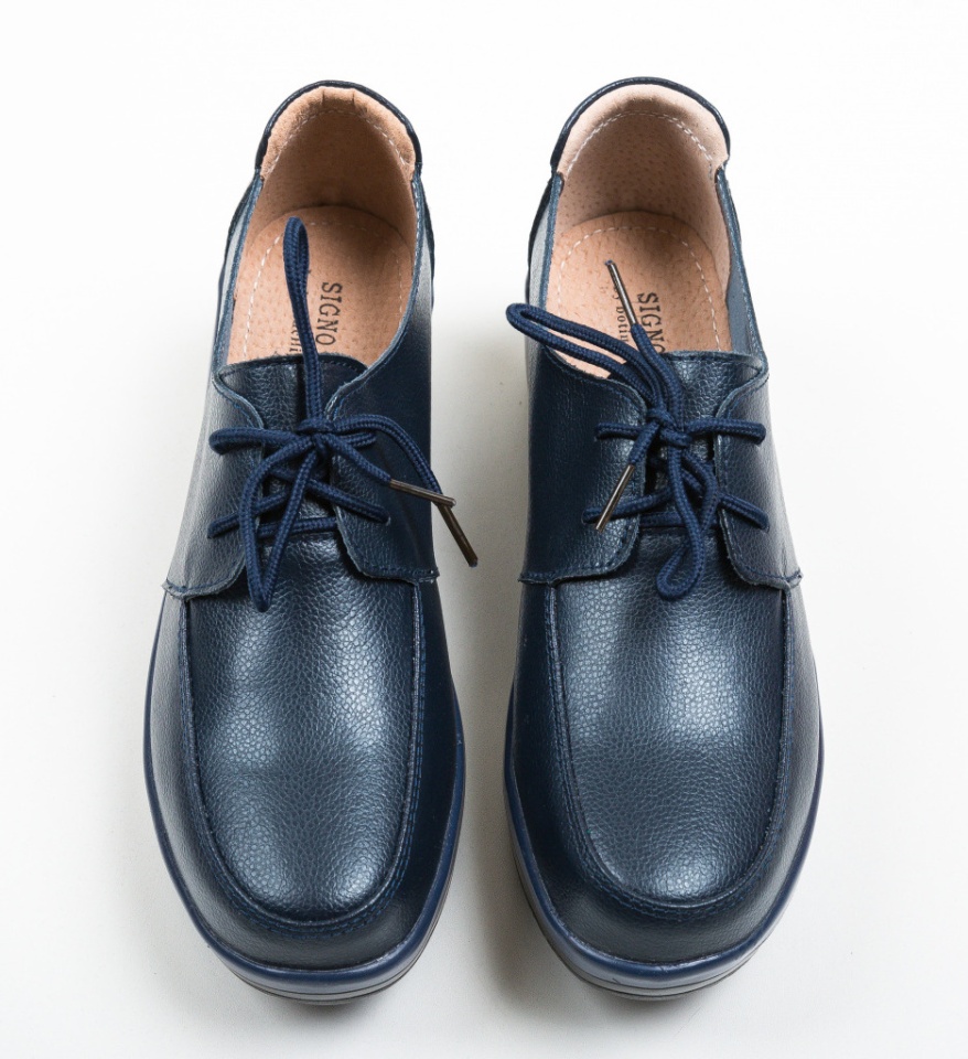 Pantofi Casual Creamt Bleumarin - Img 12