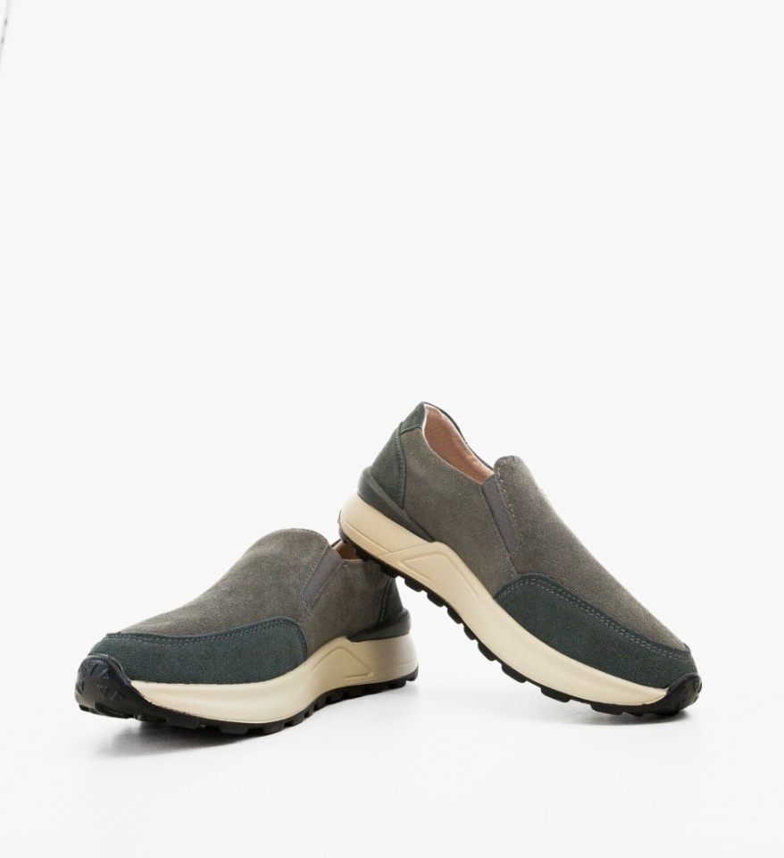 Pantofi casual dama Derina Gri - Img 2