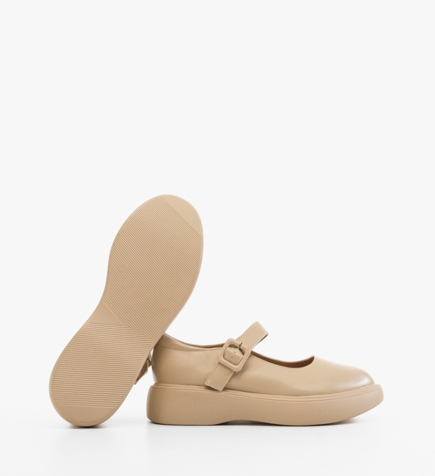 Pantofi Casual dama Eomer Bej - Img 2