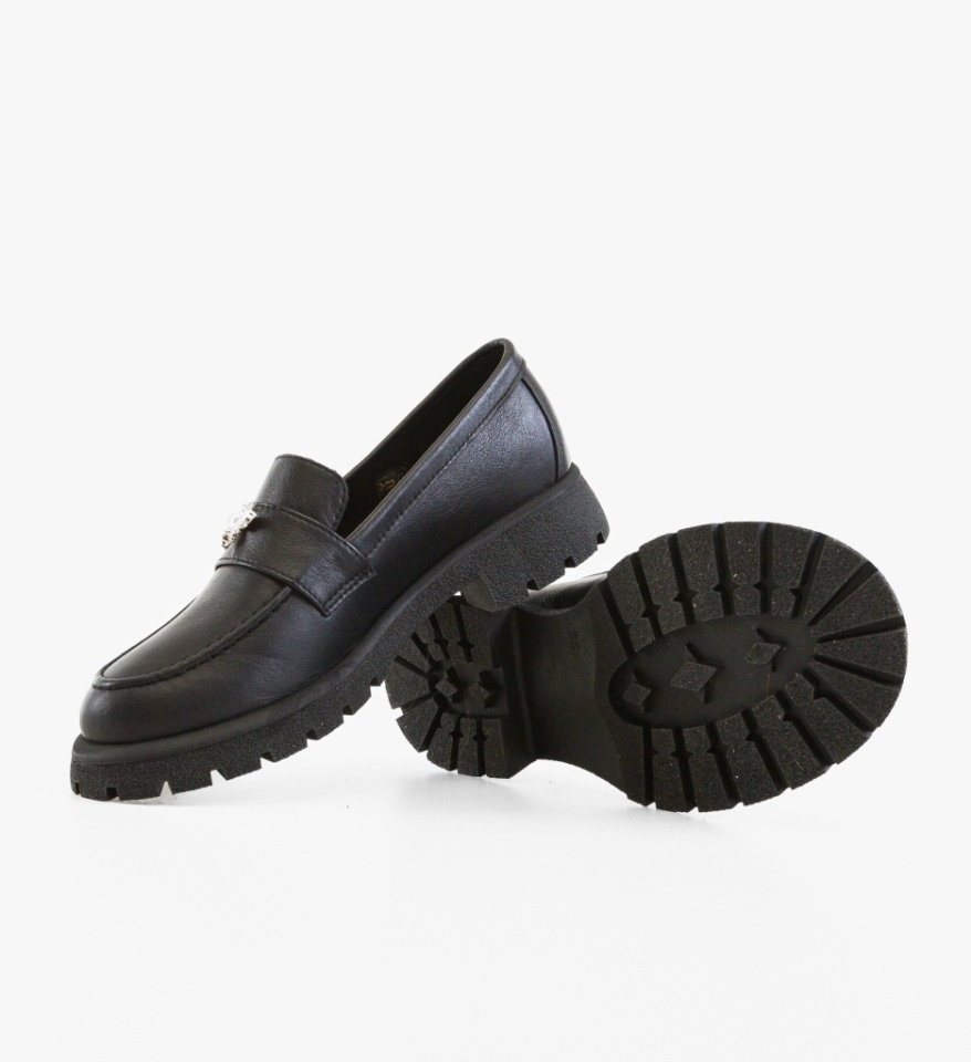 Pantofi casual dama Fosere Negri - Img 5