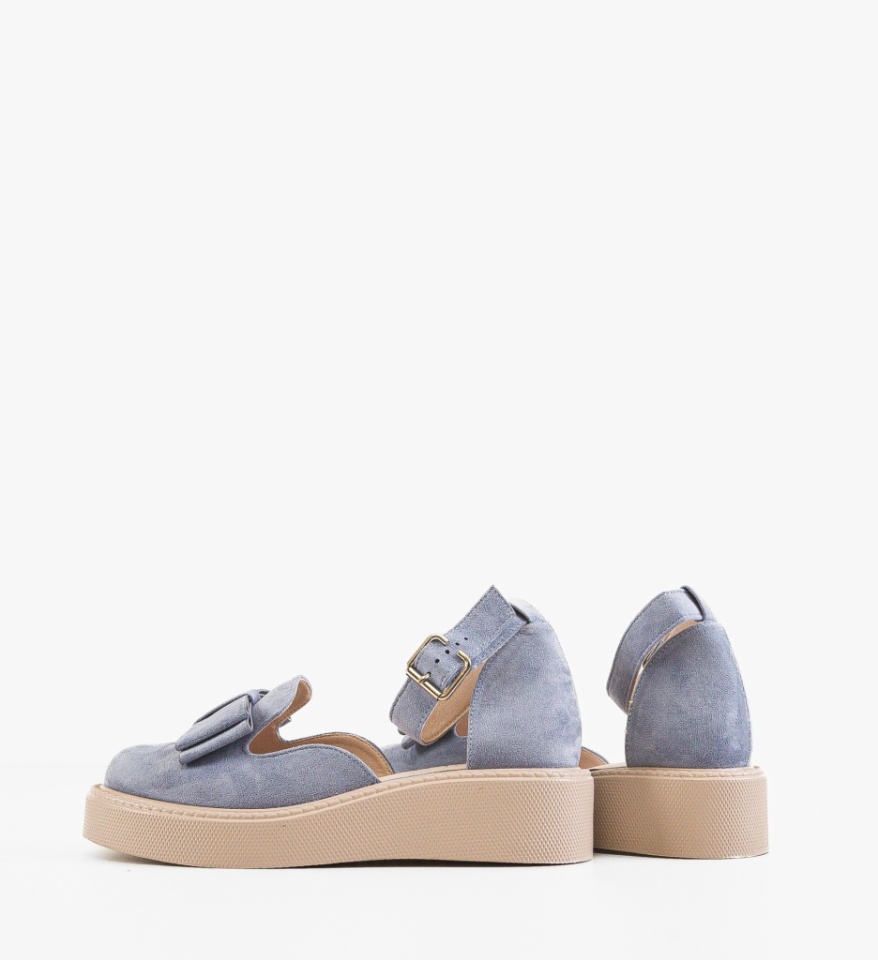 Pantofi Casual dama Hammbe Albastri - Img 2