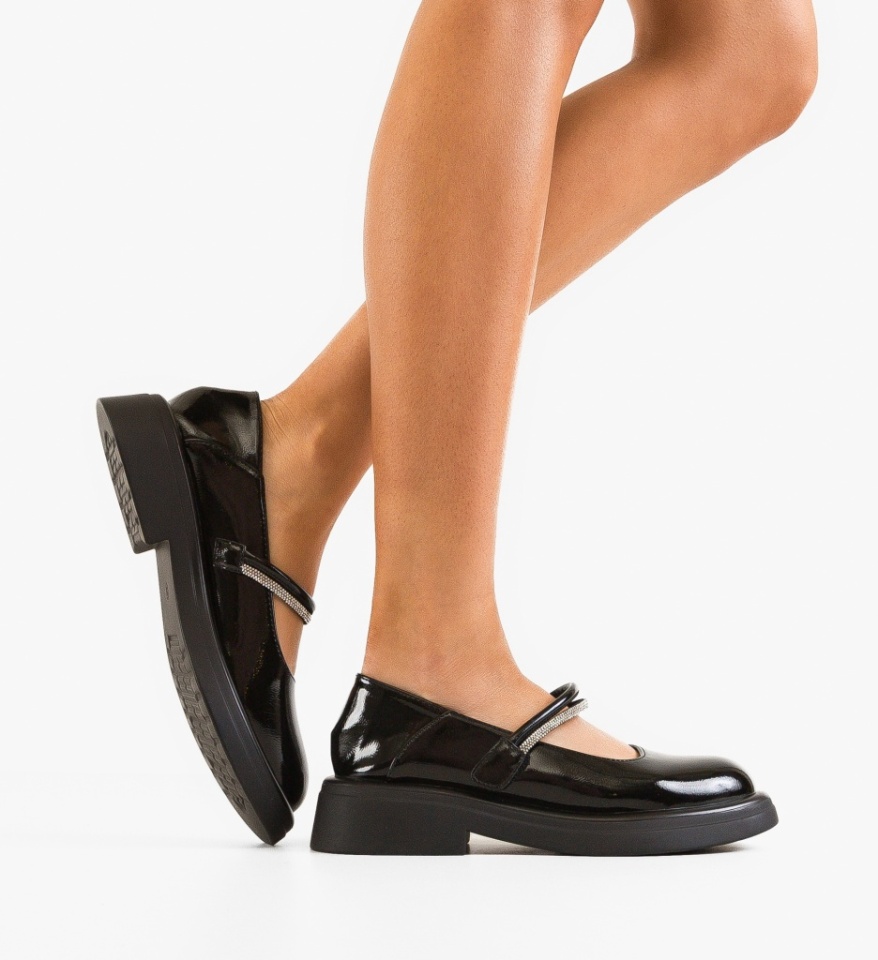 Pantofi Casual dama Maeve Negri 2 - Img 6