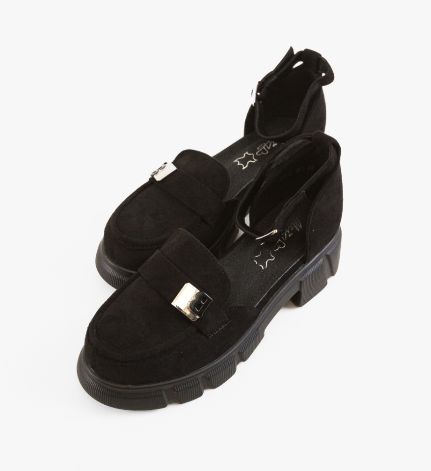 Pantofi Casual dama Merfa Negri - Img 2