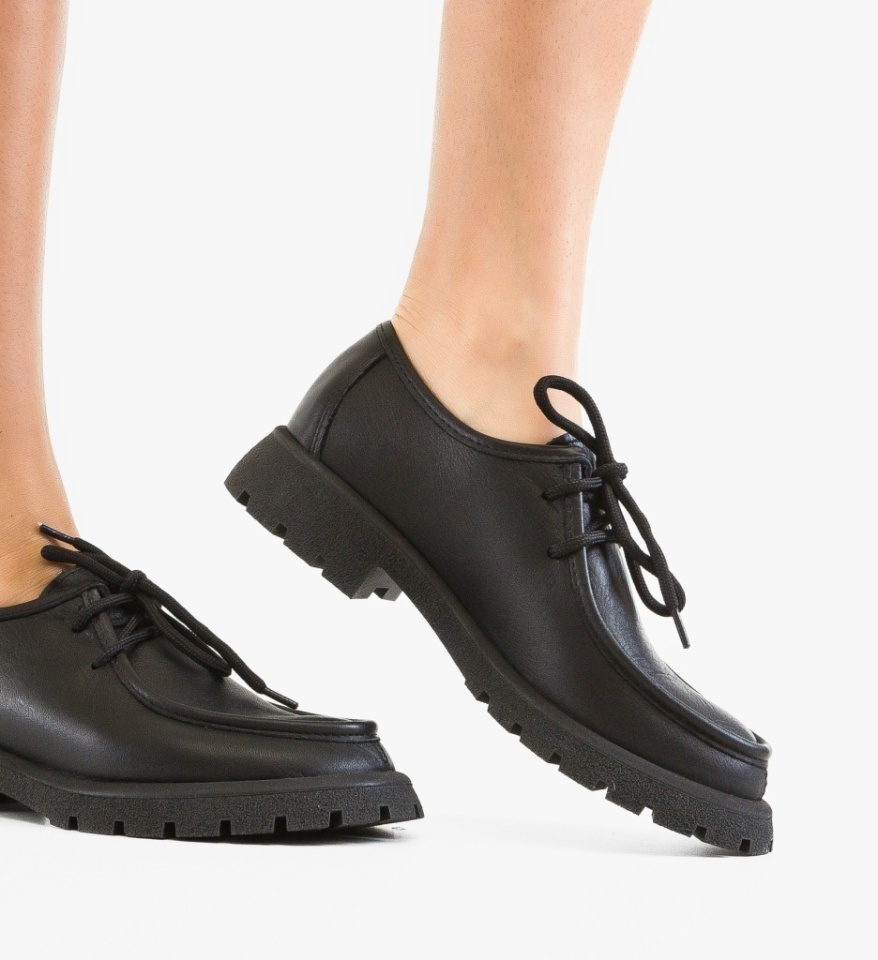 Pantofi casual dama Palome Negri - Img 11