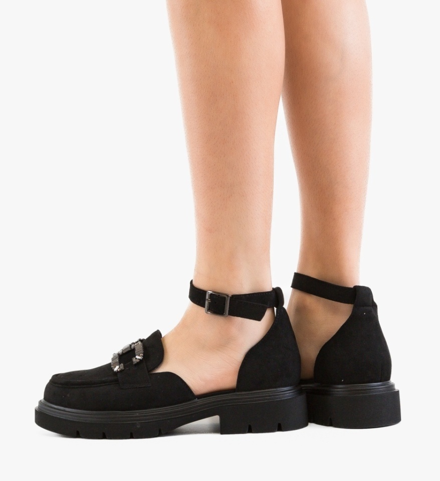 Pantofi casual dama Planar Negri - Img 4