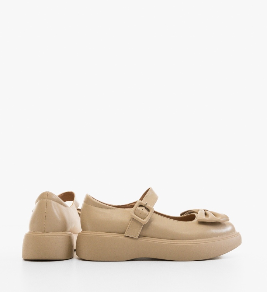 Pantofi Casual dama Samwell Bej - Img 3