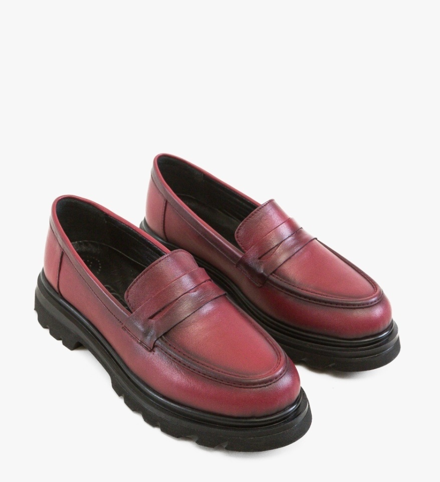 Pantofi casual dama Sheep Grena - Img 3