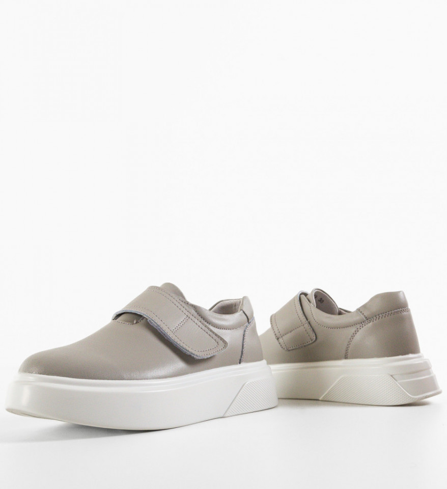Pantofi Casual dama Slamet Gri - Img 2
