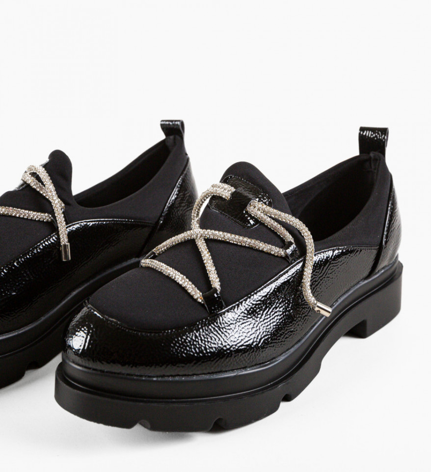 Pantofi Casual dama Stayli Negri - Img 2