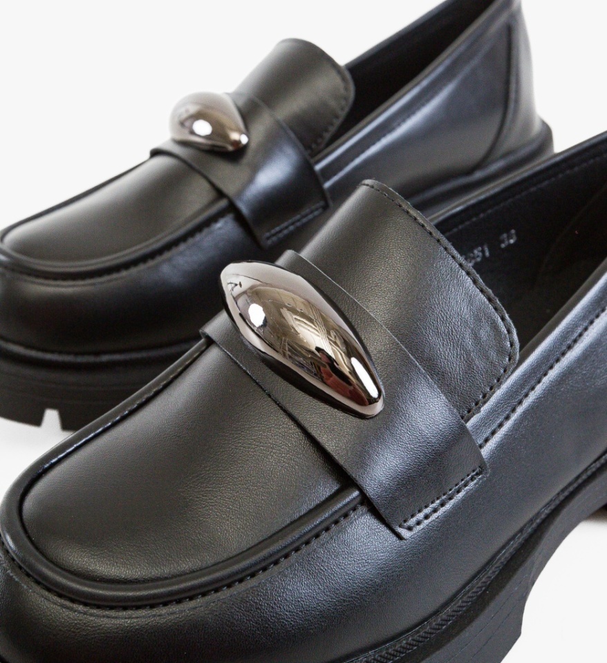Pantofi casual dama Torant Negri - Img 3