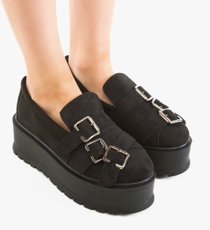 Pantofi Casual Darqu Negri - Img 2