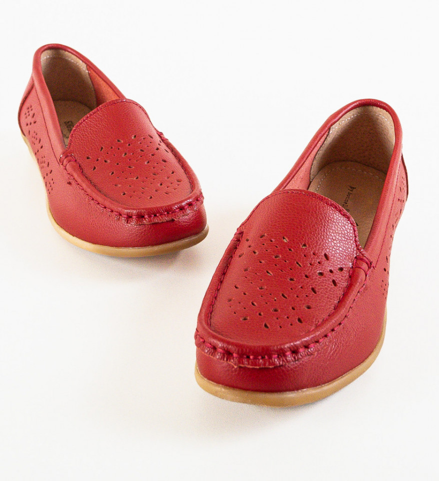 Pantofi Casual Debar Rosii - Img 4
