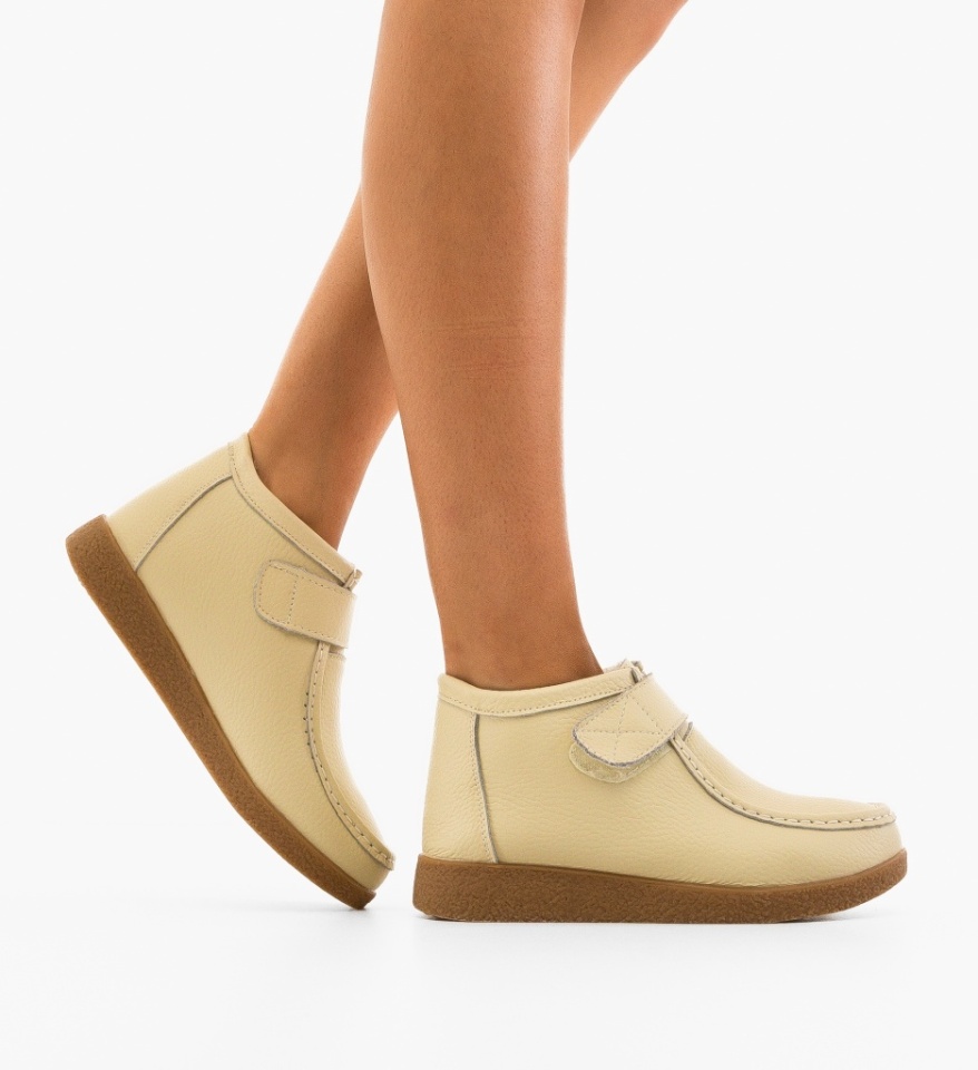Pantofi Casual Debir Bej - Img 6