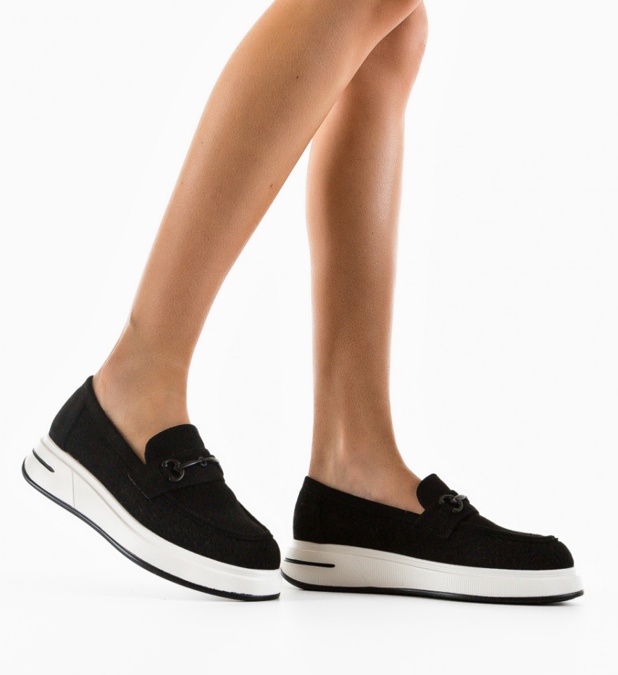 Pantofi Casual Ekine Negre - Img 4