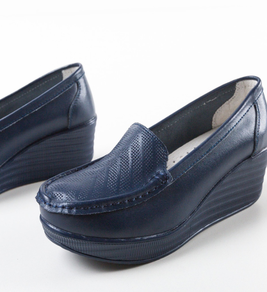 Pantofi Casual Ely Bleumarin - Img 9