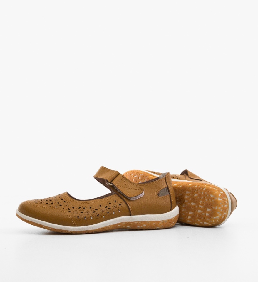 Pantofi Casual Fayvel Camel - Img 2