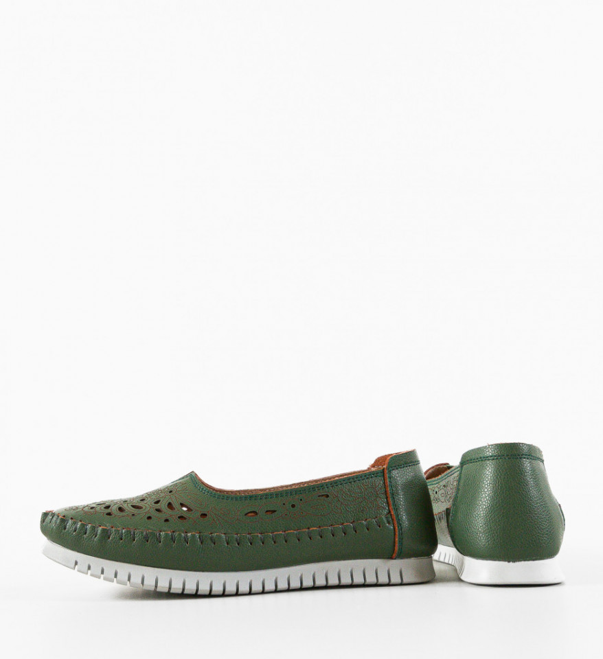Pantofi Casual Fytay Verzi - Img 3
