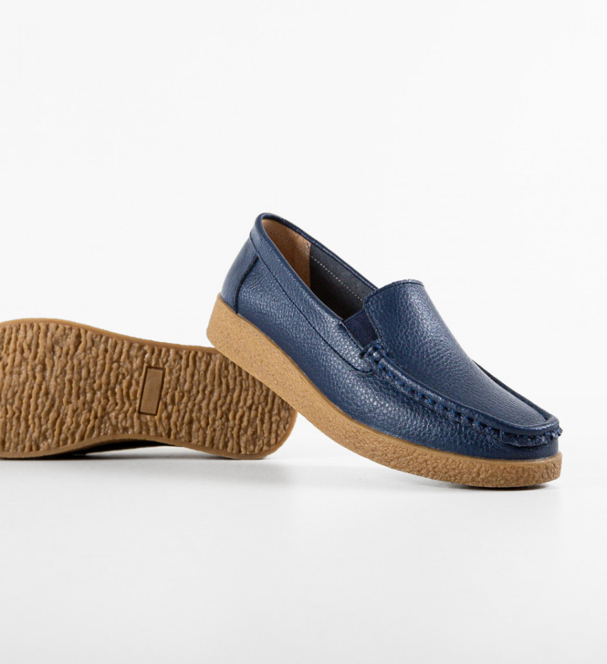 Pantofi Casual Givy Bleumarin - Img 5