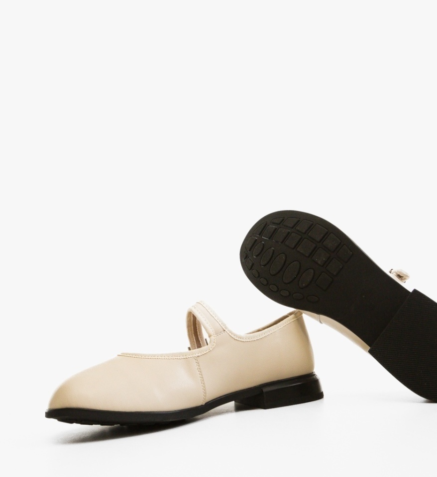 Pantofi Casual Greta Bej - Img 2