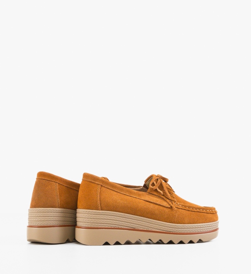 Pantofi Casual Hipok Camel - Img 4