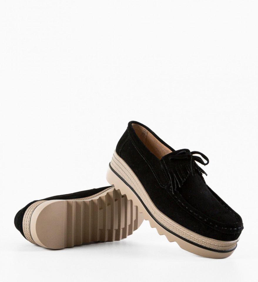 Pantofi Casual Hipok Negri - Img 3