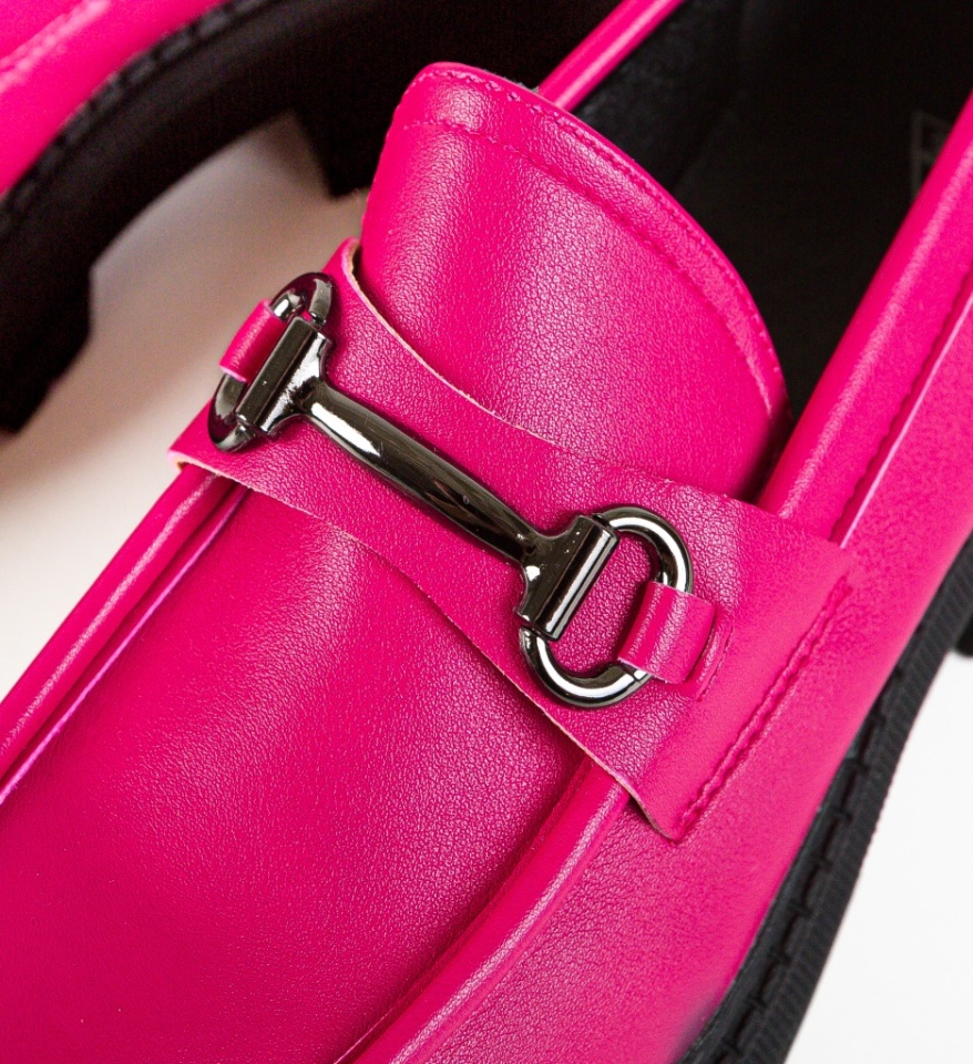 Pantofi Casual Jung Fuchsia - Img 5