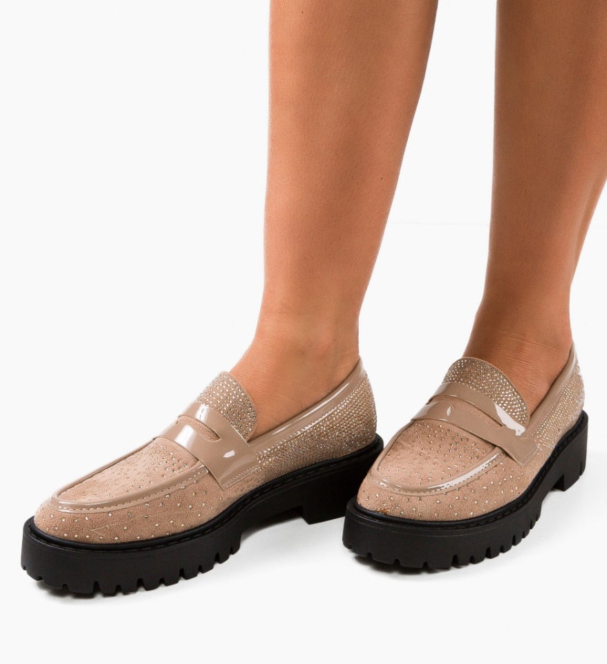 Pantofi Casual Kareem Bej 2 - Img 6