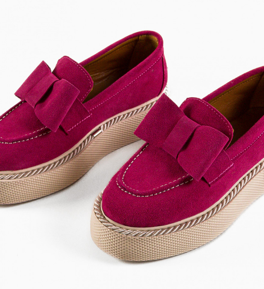 Pantofi Casual Kivu Fuchsia - Img 3