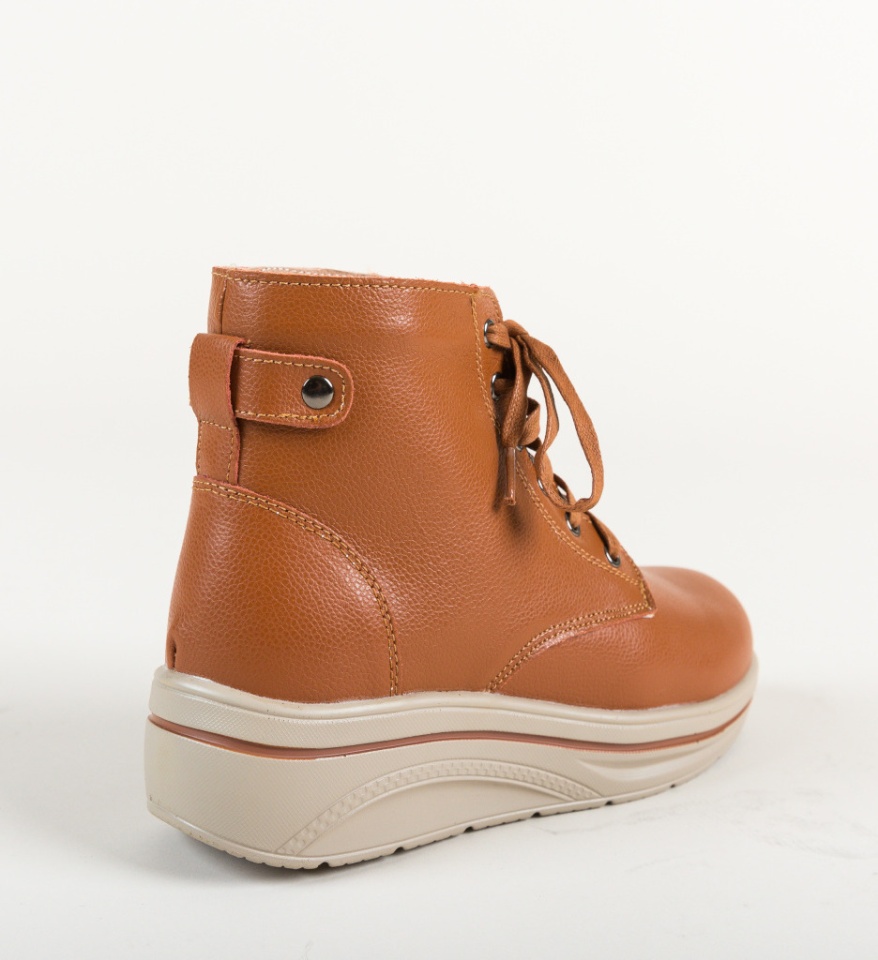 Pantofi Casual Lakiob Camel - Img 10