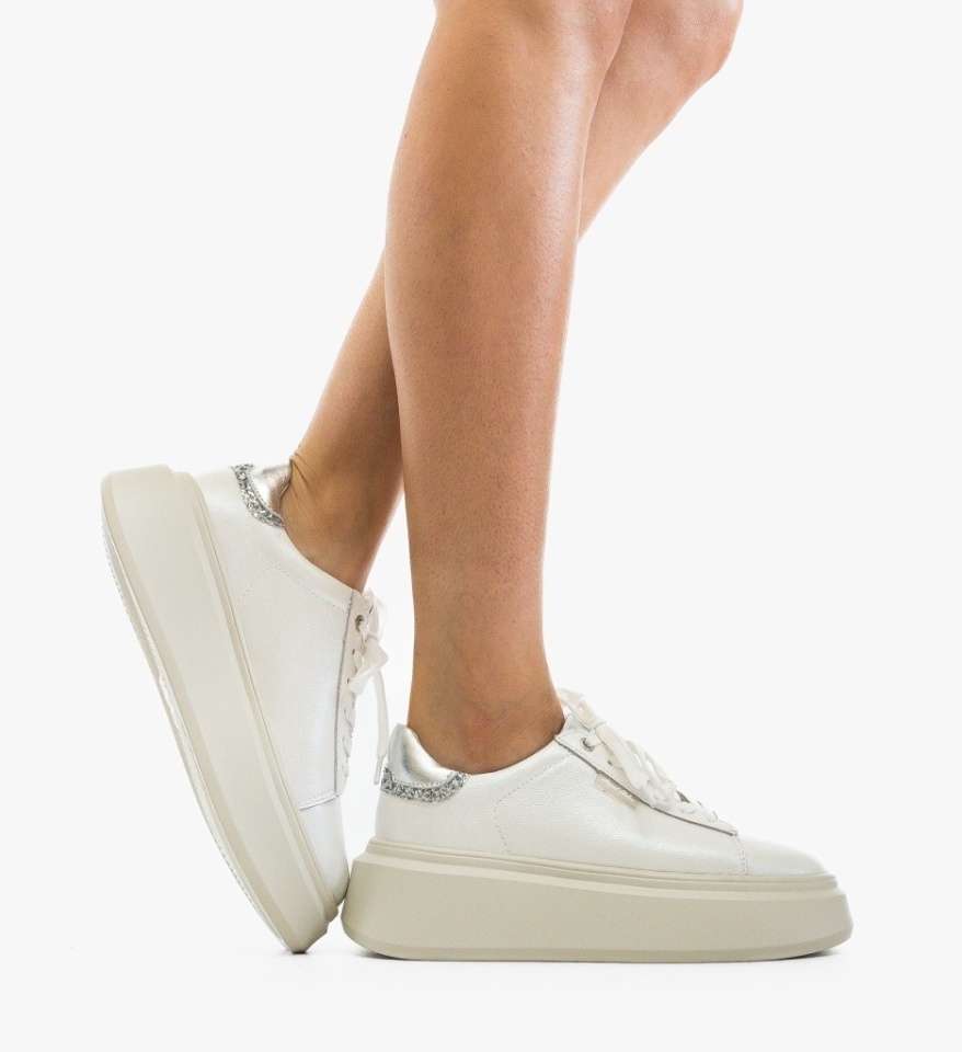 Pantofi Casual Lalere Albe - Img 3
