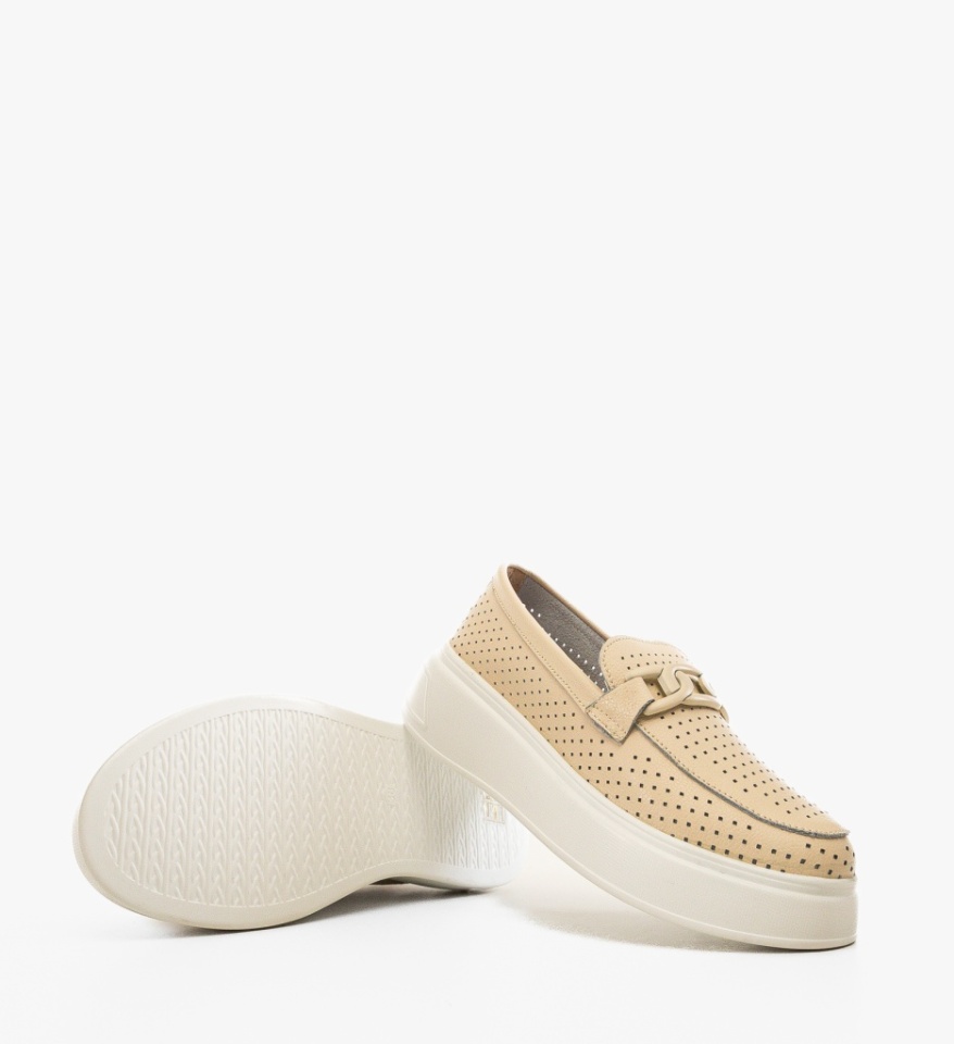 Pantofi Casual Lezzer Bej - Img 3