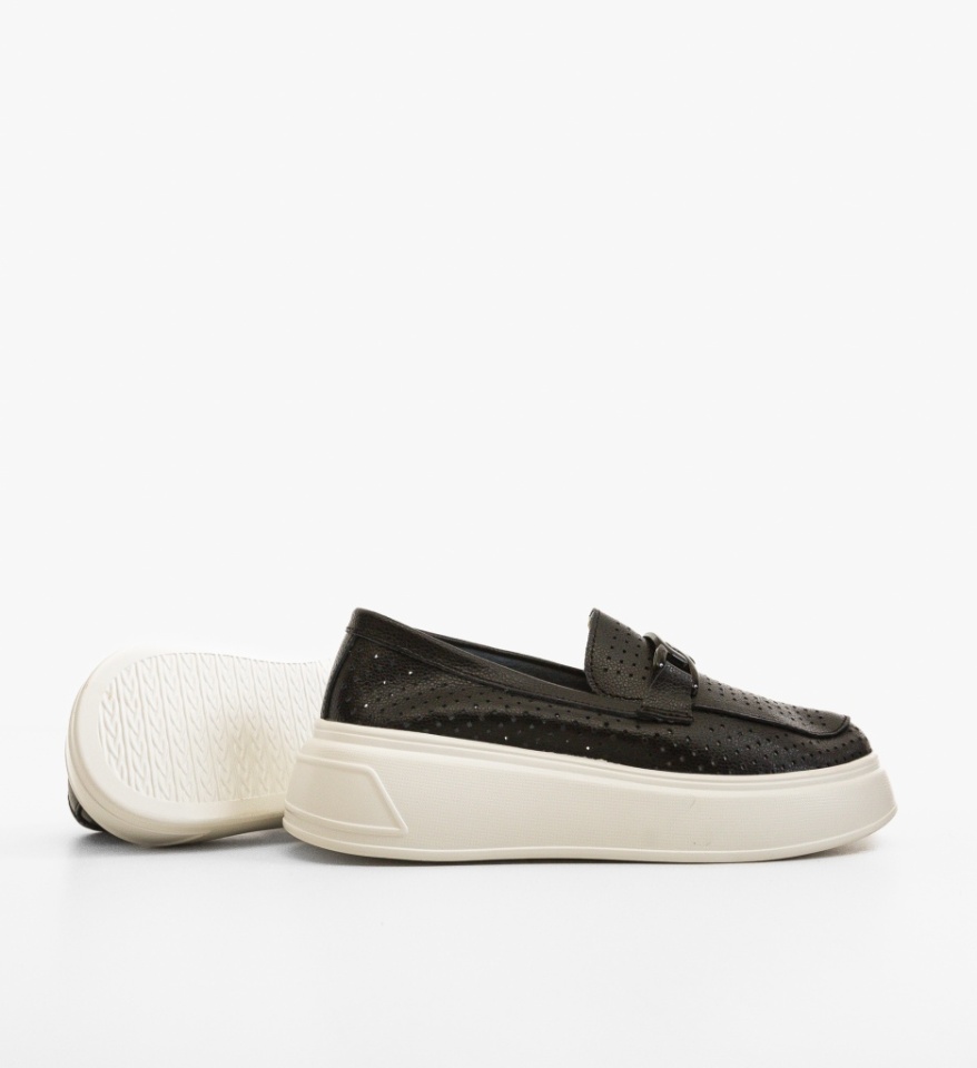 Pantofi Casual Lezzer Negri - Img 2