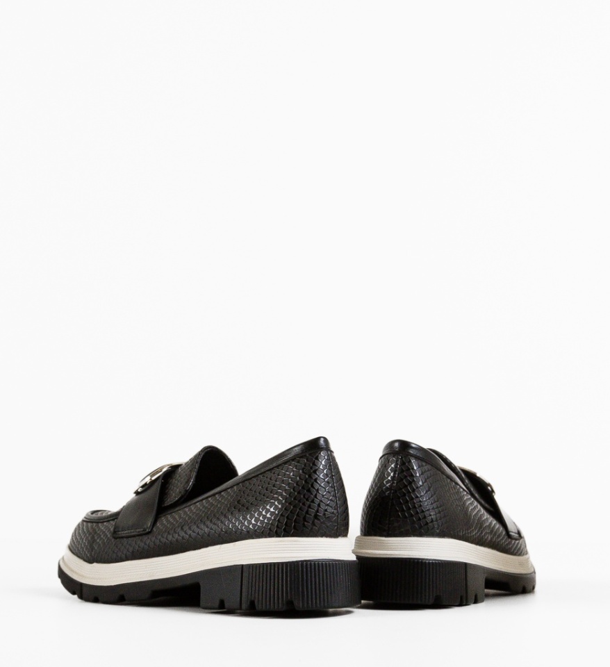 Pantofi Casual Lison Negri - Img 4