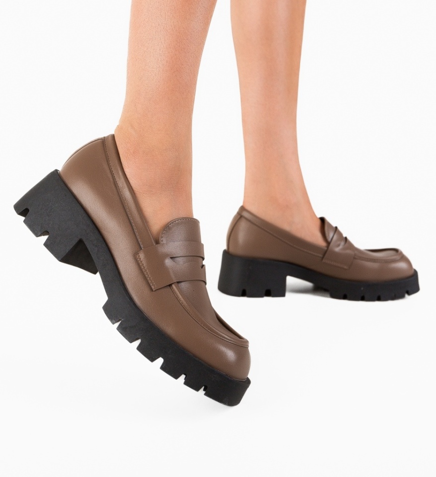Pantofi Casual Madison Khaki - Img 8