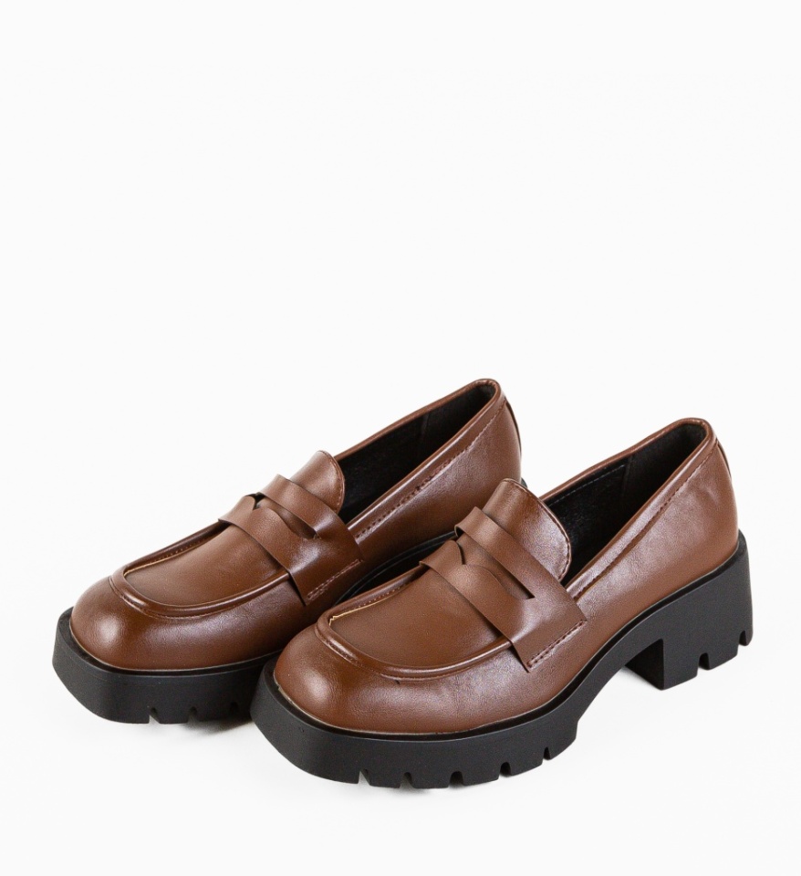 Pantofi Casual Madison Maro - Img 3