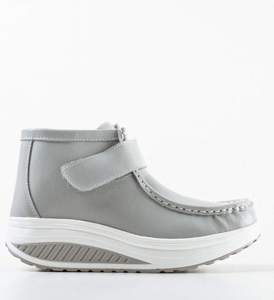 Pantofi Casual Misha Gri - Img 2