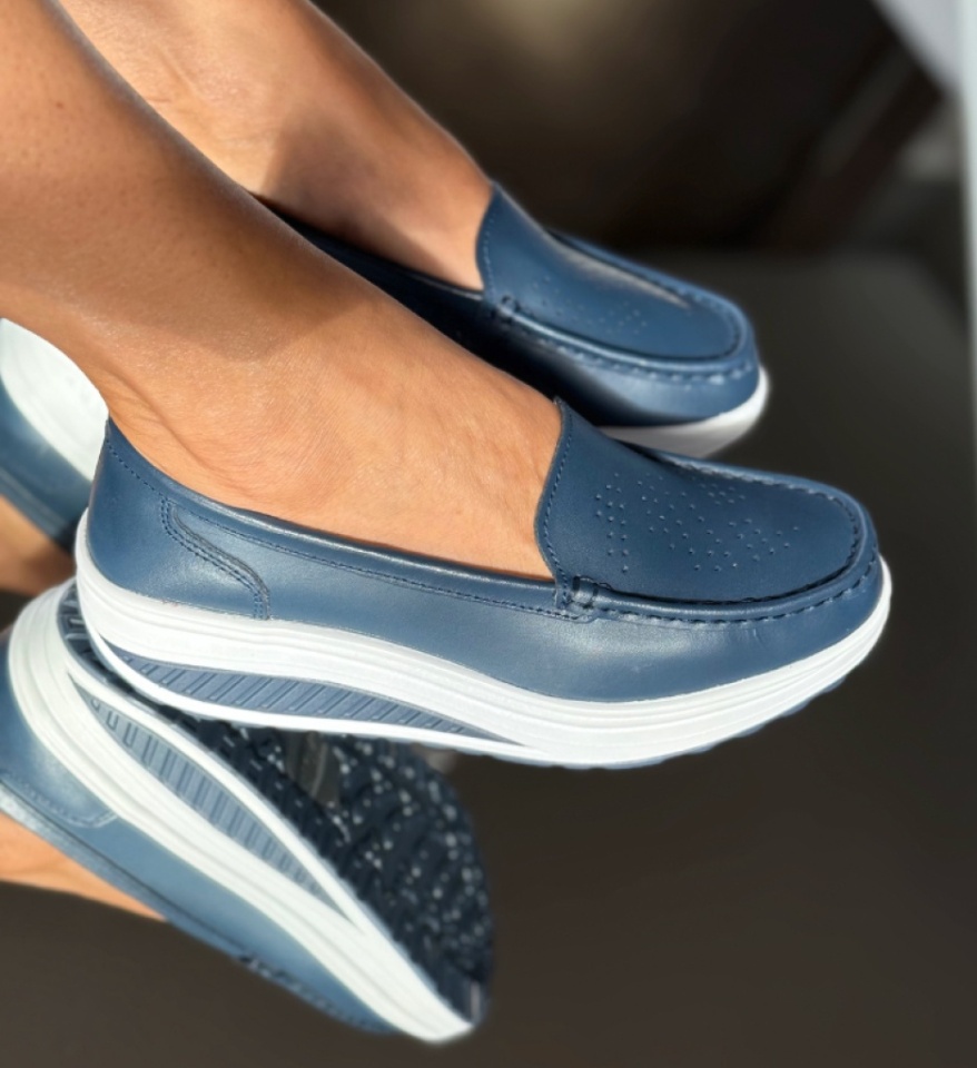 Pantofi Casual Musta Bleumarin - Img 10