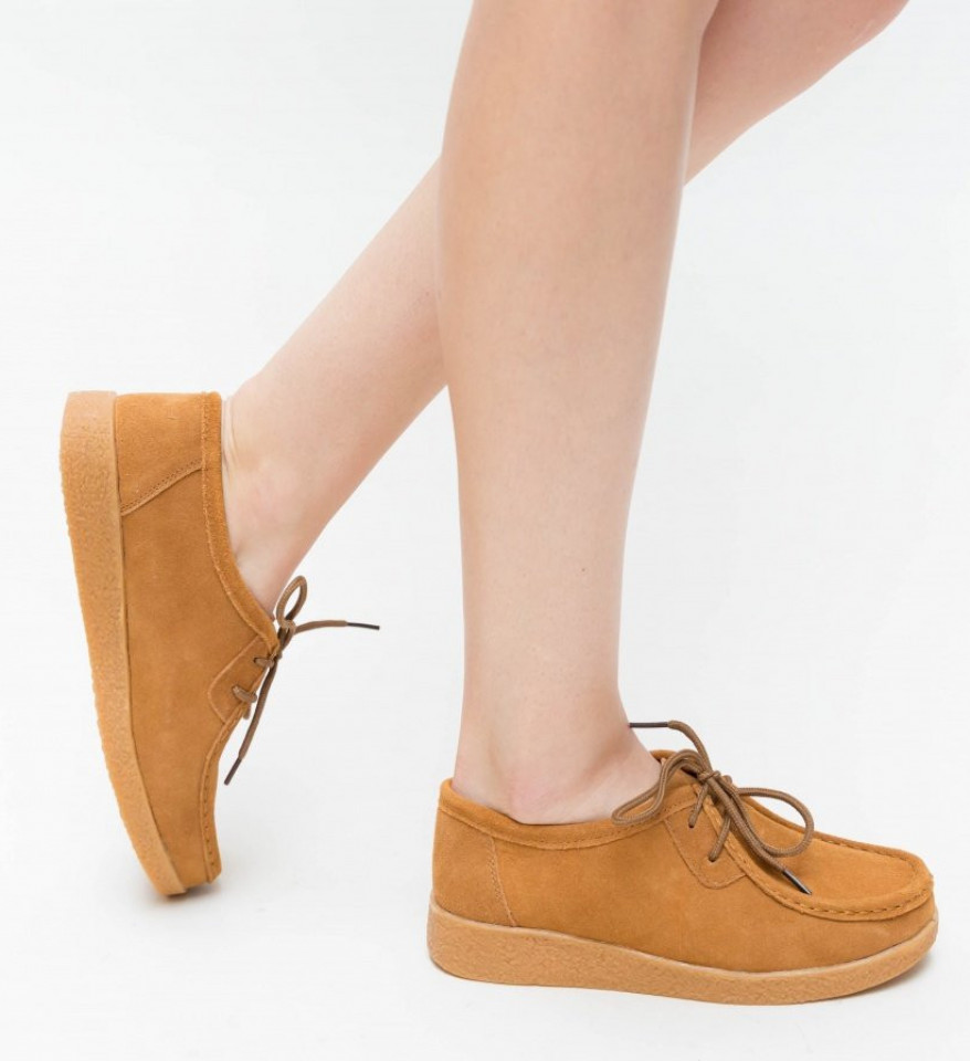 Pantofi Casual Neca Camel - Img 5